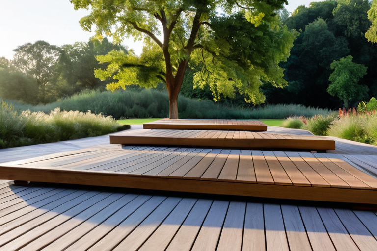 Community yoga space integrated into urban park design