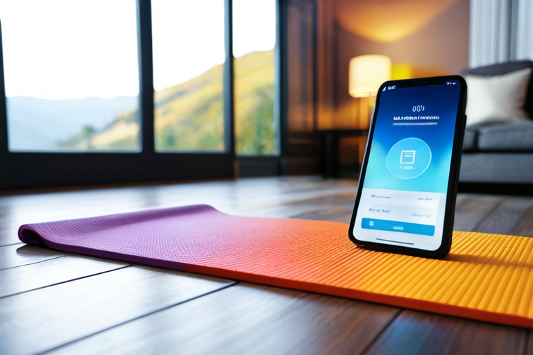 Technology enhanced yoga practice