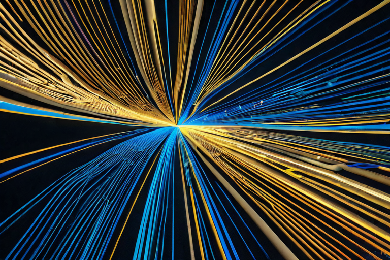 Abstract representation of neural connectivity