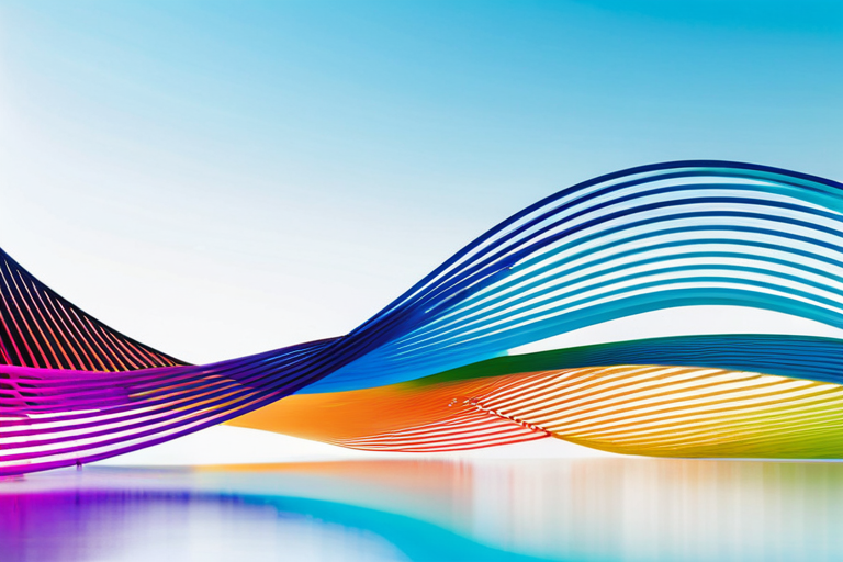 Abstract visualization of neural pathways during meditation