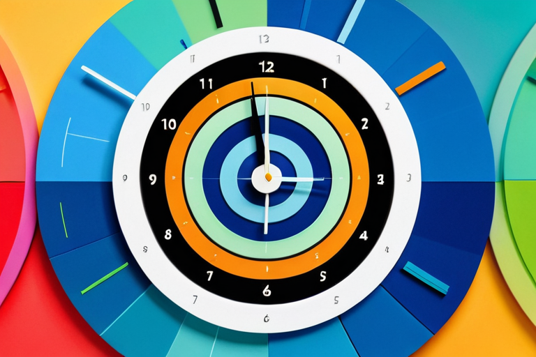 Visualization of circadian rhythms influenced by yoga practice