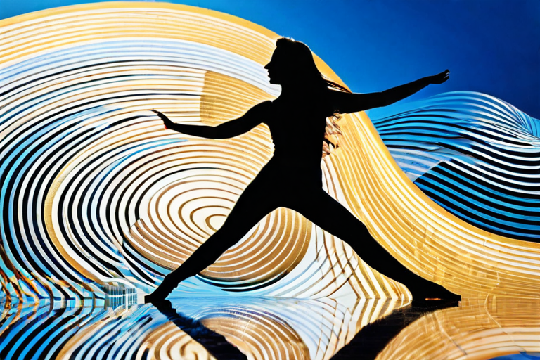 Circular movement patterns in yoga flow