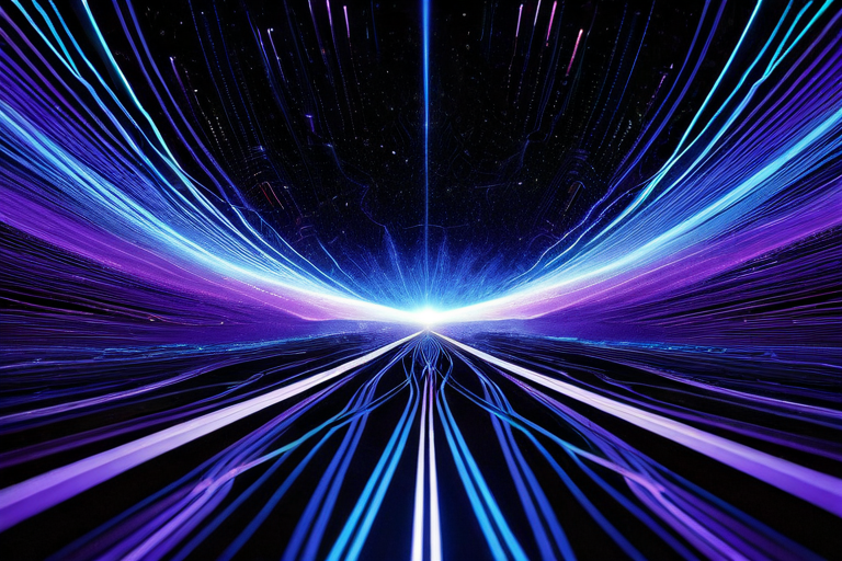 Abstract quantum field visualization