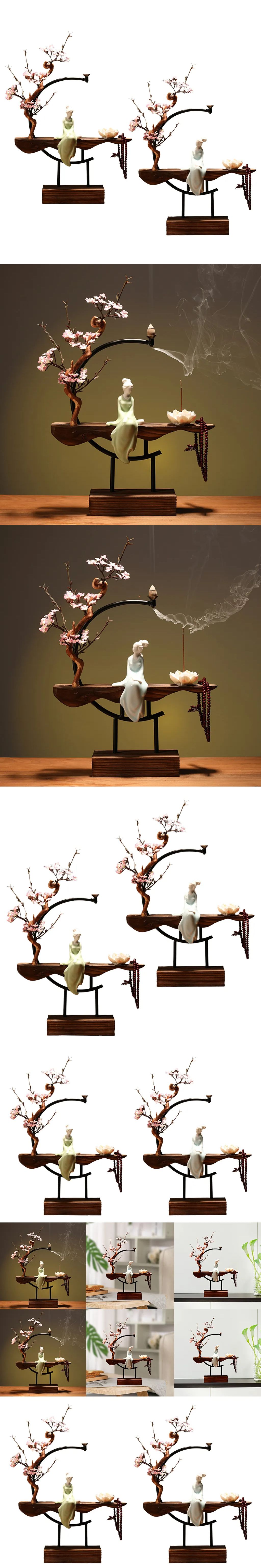 Discover our Fragrance Lamps Backflow Incense Burner, a stunning Waterfall Holder that doubles as a Yoga Aroma Censer Ornament. Perfect for aromatherapy, meditation, and home decor, this unique piece creates a mesmerizing incense waterfall effect while diffusing soothing scents for relaxation and stress relief. Ideal for yoga studios, spiritual spaces, or as a decorative zen ornament in any room.