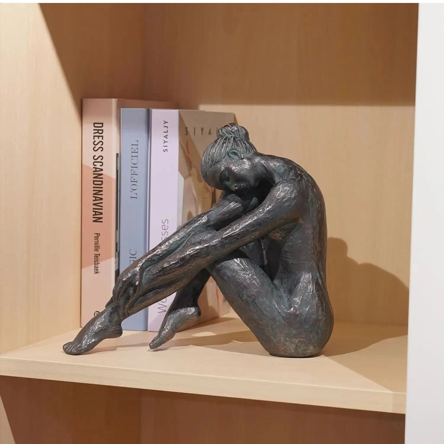 Enhance your living space with our Yoga Dancer Statue, a beautifully crafted resin bronze sculpture that combines modern creativity with spiritual elegance. This versatile home and garden decoration features a detailed yoga pose design with a durable bronze finish, perfect for indoor decor, outdoor gardens, meditation spaces, or as a unique gift. Made from high-quality resin materials, this artistic handicraft adds a touch of tranquility and contemporary style to any room or outdoor area. Ideal for yoga enthusiasts, spiritual seekers, and home decor lovers looking for meaningful art ware that inspires peace and mindfulness.